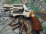 Smith & Wesson - "Chiefs Special" Model 36 (no-dash) Nickel .38 Special Revolver - 1 of 15