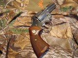 3" COLT PYTHON REVOLVER .357 MAGNUM BEAUTIFUL MINT CONDITION - VERY NICE GORGEOUS WALNUT GRIPS - 13 of 15