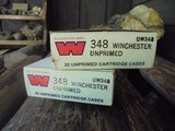 348 Winchester Brass - 2 of 2