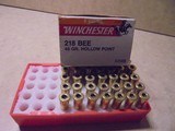 Winchester 218 Bee Brass - 1 of 3