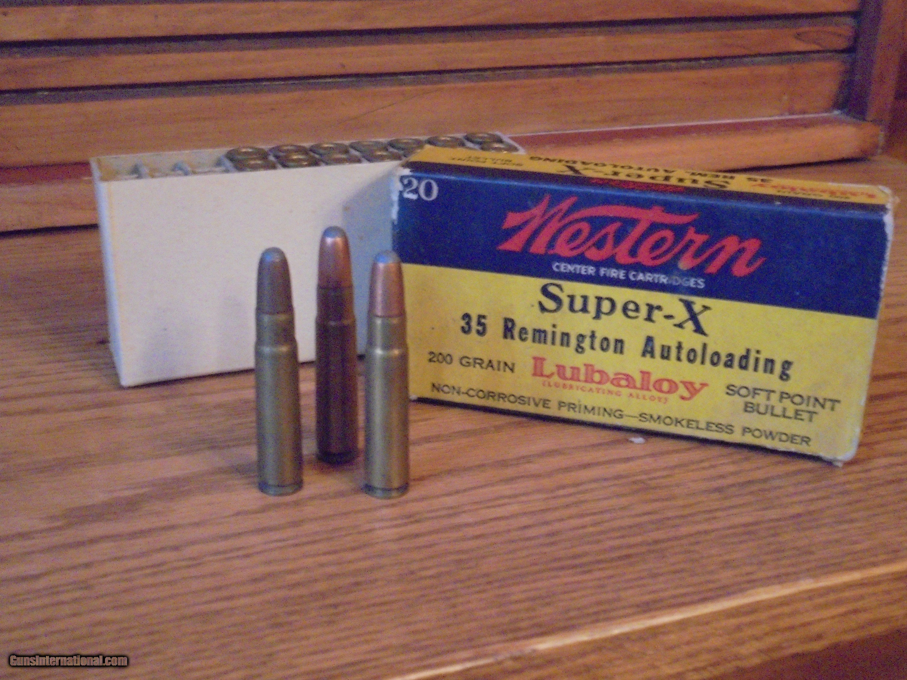 35 Remington Autoloading Cartridges