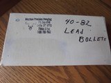 40-82 Lead Bullets - 1 of 1