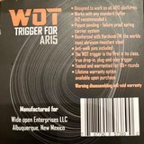 Wide Open Trigger WOT - 3 of 3