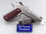Ed Brown Executive Commander. Stainless Steel. .45ACP. NEW - 1 of 3