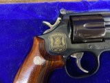 Smith and Wesson model 586–1 with presentation case! Lima Ohio police - 6 of 8