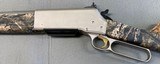 Browning 81 BLR stainless and camo 450 Marlin very rare - 4 of 8