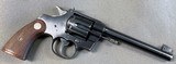 Colt Officers Model 22 made 1936 with a 6
