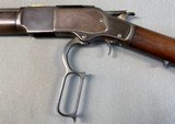 Winchester 1873 38-40 rifle. Octagon 24 - 10 of 14