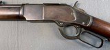 Winchester 1873 38-40 rifle. Octagon 24 - 6 of 14