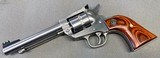 Ruger Single 10 22LR
revolver SS 5.5