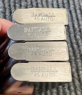 Lot of 4 Randall 45 Auto magazines 1911 $300 - 3 of 3