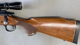 Remington 700 BDL LH rifle in 300 win mag, w/ Leupold scope + magazines - 9 of 9