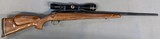 Weatherby Mark V Deluxe left hand rifle in 240 Wby Mag w/ Leupold scope - 2 of 10