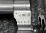Smith and Wesson S&W model 66-2 w/ 6 in bbl - 6 of 7