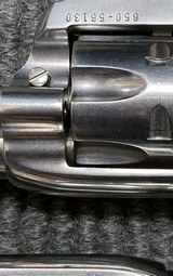 Ruger Single-six consecutive pair CAS ready SS 32 HR - 5 of 6