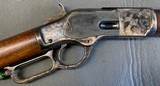 Uberti 1873 rifle in 32-20 (32wcf) straight gripped stock CAS ready. - 3 of 10