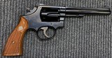 Smith and Wesson S&W Model 17-3 W/6 in BBL excellent - 2 of 7