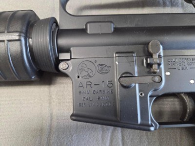 Colt 9mm AR-15 - Image 8 of 10