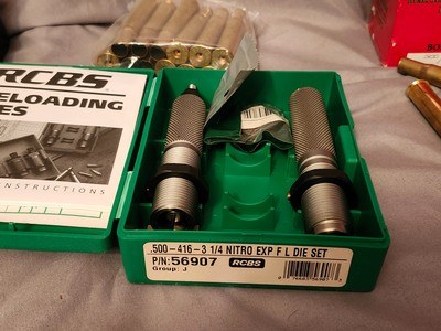 RCBS 500/416 NE 3-1/4 , Large Component Lot! - Image 2 of 14