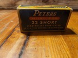 Peters 32 short rimfire - 1 of 3