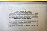 Colt National Match 45 Auto, in Original Colt Box. 1939 production. - 4 of 15