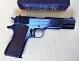 Colt National Match 45 Auto, in Original Colt Box. 1939 production. - 1 of 15