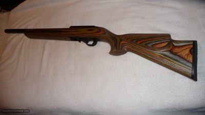RUGER 10/22 Bull Barrel Laminated Stock/Scope