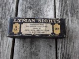 Lyman 1A SA Tang Sight for Savage 1899 - 1 of 10