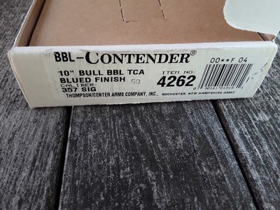 Thompson Center Arms T/C Contender pistol barrels - Image 2 of 9
