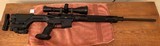 Bushmaster Varminter .223 Rem AR-15 24” barrel with Leupold MK4 4-14 - 1 of 2