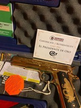 Colt 38 super El Presidente De Oro - 1 of 4