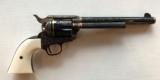 Colt Single Action Army – 3rd Generation, with Ivory Grips - *UNFIRED* - Alvin White Engraved - 5 of 10
