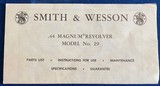 Smith & Wesson .44 Magnum Model 29 Nickel Finish 6" with Presentation Box - 2 of 18