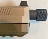 FN FNX-45 Tactical Semi Auto, Threaded Barrel, Flat Dark Earth - 9 of 13