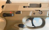 FN FNX-45 Tactical Semi Auto, Threaded Barrel, Flat Dark Earth - 11 of 13