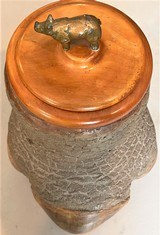 Rhinoceros Foot Humidor - 14 of 16