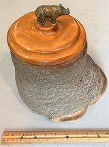 Rhinoceros Foot Humidor - 2 of 16