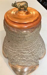 Rhinoceros Foot Humidor - 15 of 16