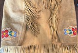 Genuine Elk Skin Beaded Leather Jacket - 10 of 16