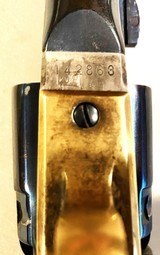 Matched Pair (2), Uberti 1860 Army, Fluted Cylinder, Black Powder Revolver, 44 Caliber, 8