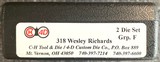 Reloading Dies for a 318 Wesley Richards, Includes Shell Holder - 1 of 2