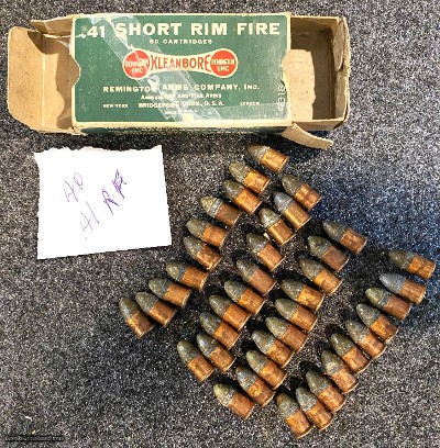 41 Rimfire Ammo, Remington UMC Kleanbore