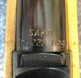 SAKO Model L461 Vixen in 222 Remington Magnum, Birdseye Maple Stock - 8 of 20