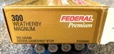 300 Weatherby Magnum, Federal Game King 180 Grain BTSP - 1 of 2