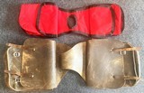 Saddle Bags, Leather Bags Paired with Nylon Pommel Bag - 1 of 9
