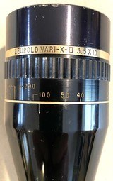Leupold Vari-X-III, 3.5 X 10 Power with 40mm Adjustable Objective Lens, Duplex Reticle - 2 of 4