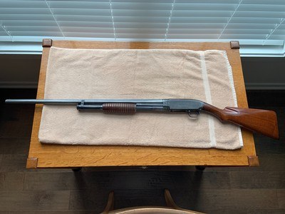Winchester Model 12 – STAINLESS STEEL 20 ga. Prewar with Full Matted Rib
