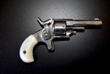 Forehand & Wadsworth Side Hammer 7 Shot Pocket Revolver with Pearl Grips - 1 of 7