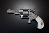 Forehand & Wadsworth Side Hammer 7 Shot Pocket Revolver with Pearl Grips - 2 of 7