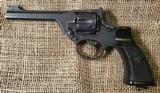 Scottish Albion 1942 Enfield No. 2 Mk 1* .38/200 (38 S&W) Top-Break Revolver - 1 of 11